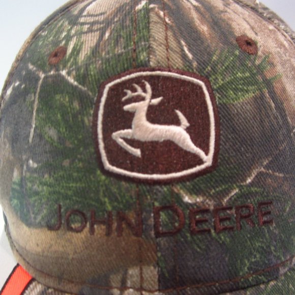 John Deere Camo Nortraxx Hat with Adjustable strap - Picture 5 of 10